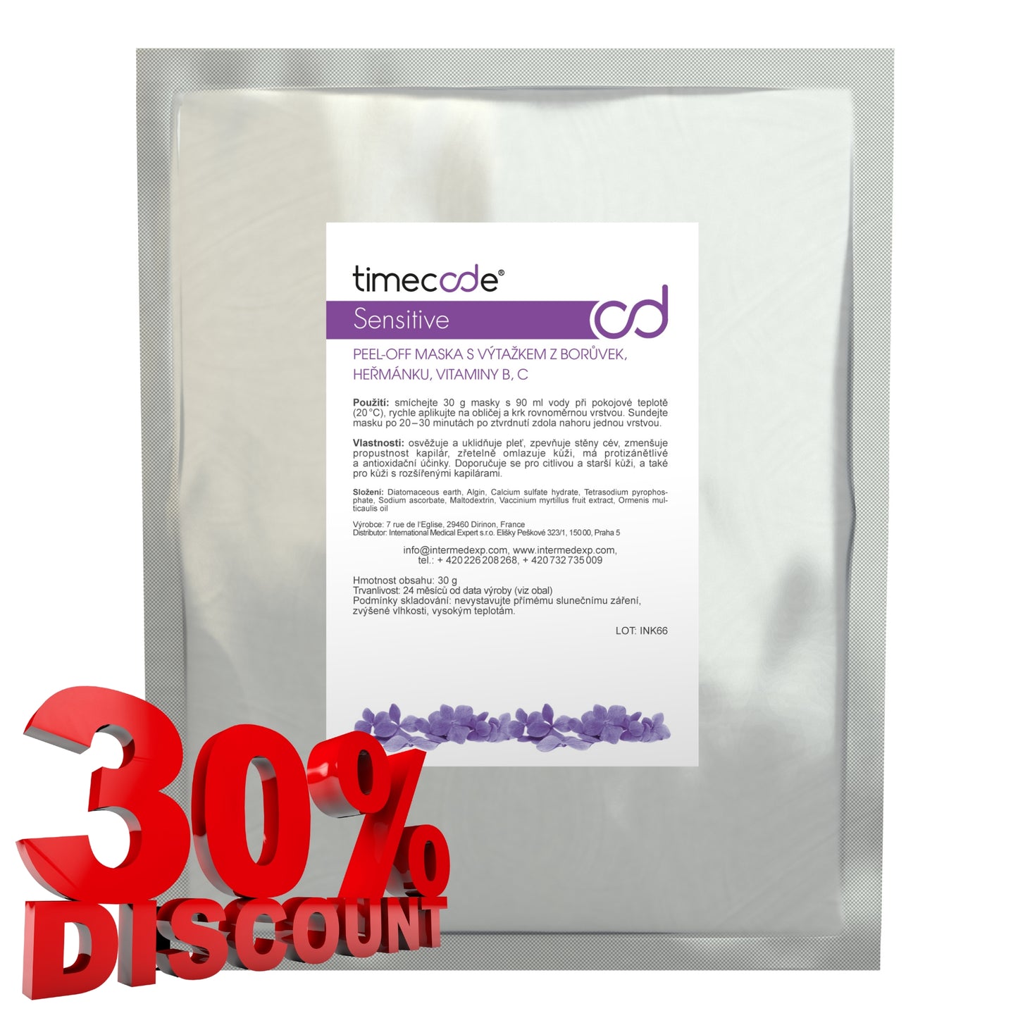 TimeCode Soothing Mask Sensitive