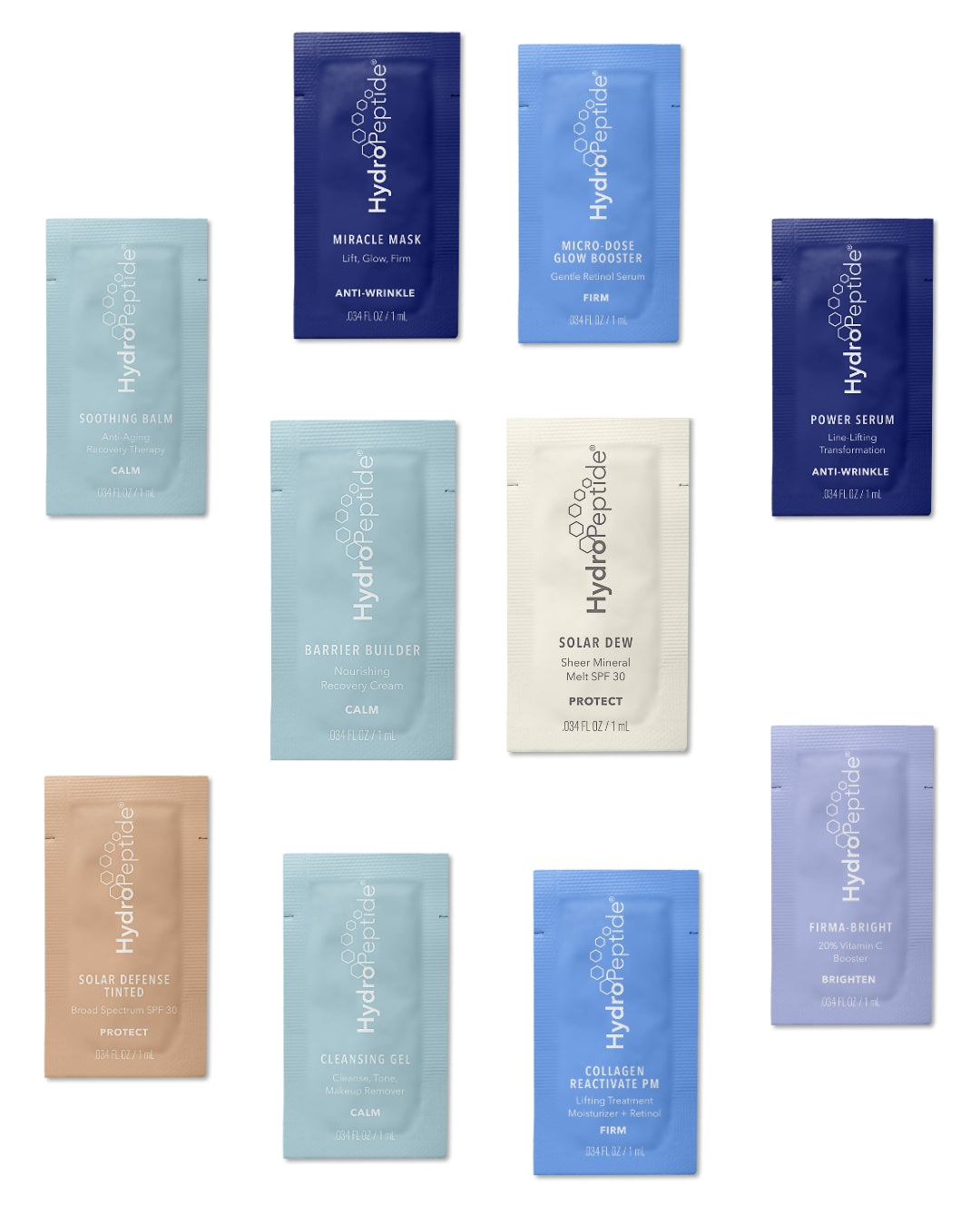 10 Sachet Proben von Hydropeptide